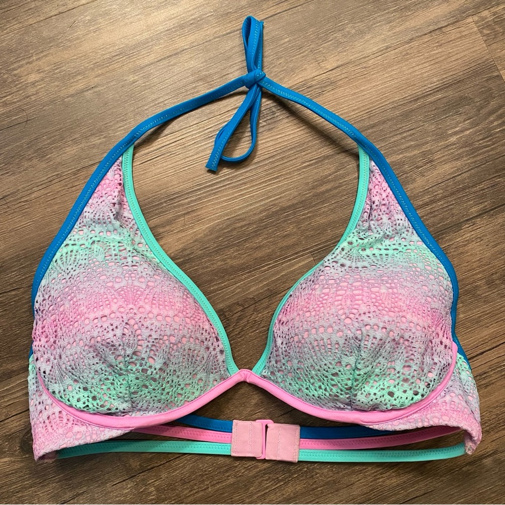 Victoria’s Secret 36D Bikini Halter Top Padded